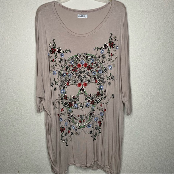 Lauren Moshi Milly Floral Skull Dress